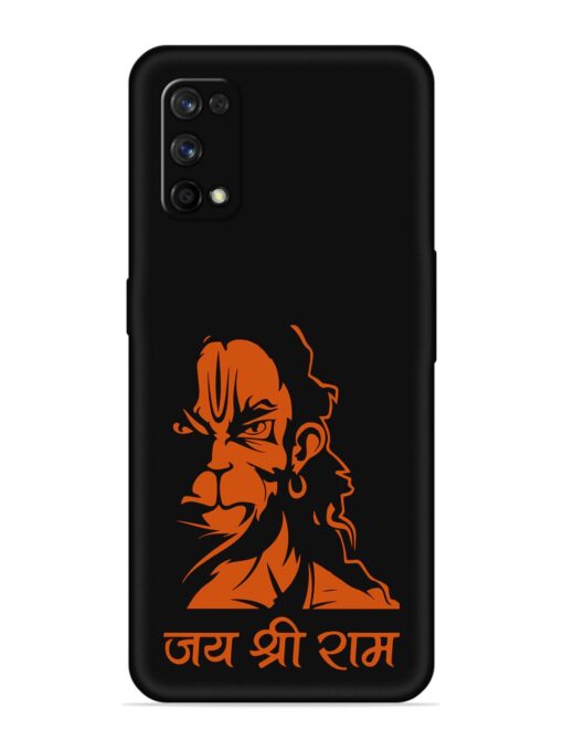 Angry Hanuman Embossed Soft Silicone Case for Realme 7 Pro Zapvi