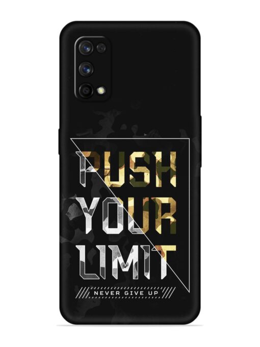 Push Your Limits Embossed Soft Silicone Case for Realme 7 Pro Zapvi