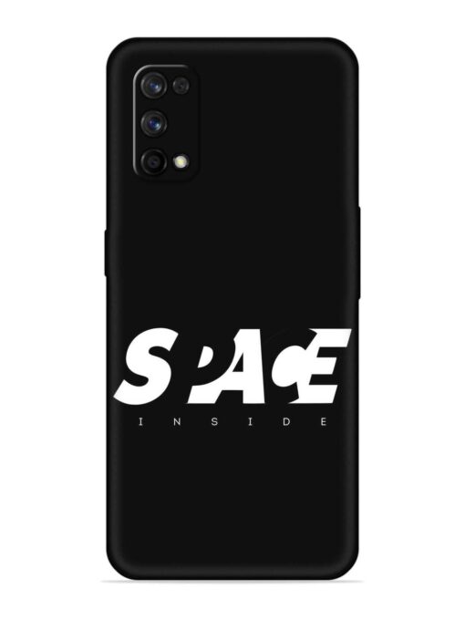 Space Typography Art Embossed Soft Silicone Case for Realme 7 Pro Zapvi