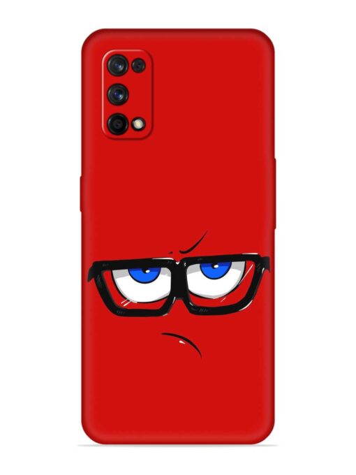 Rad Angry Face Embossed Soft Silicone Case for Realme 7 Pro Zapvi