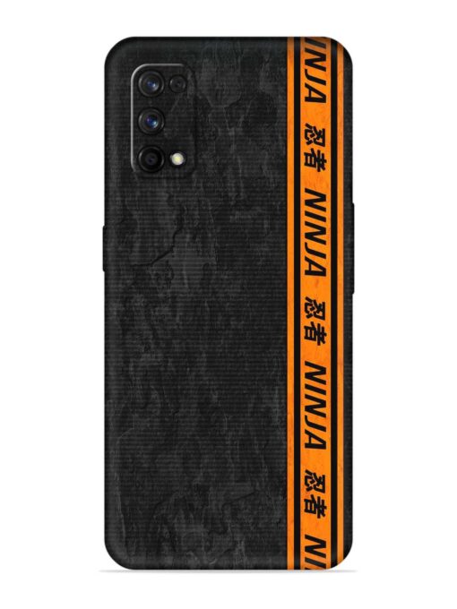 Ninja Srtips Embossed Soft Silicone Case for Realme 7 Pro Zapvi