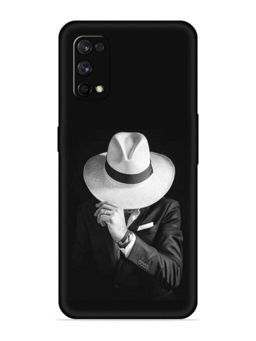 Men Under Hat Embossed Soft Silicone Case for Realme 7 Pro