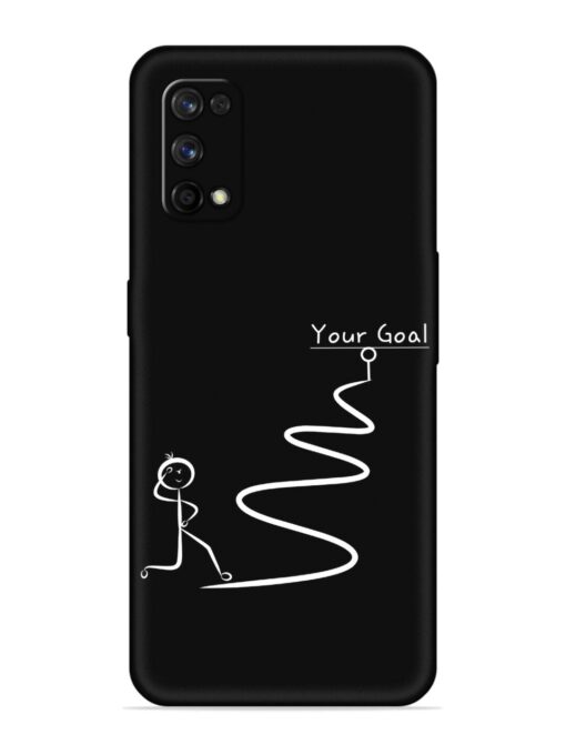 Your Goal Embossed Soft Silicone Case for Realme 7 Pro Zapvi