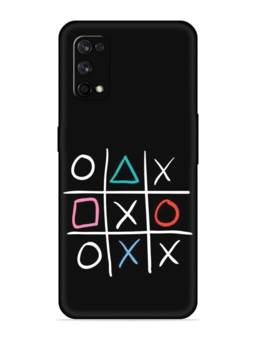 Super Neon Tic-Tac-Toe Embossed Soft Silicone Case for Realme 7 Pro