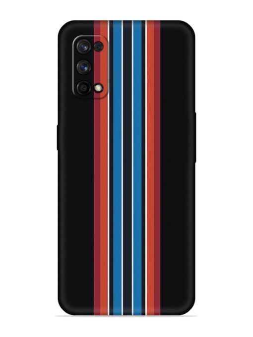 Vertical Strips Embossed Soft Silicone Case for Realme 7 Pro Zapvi