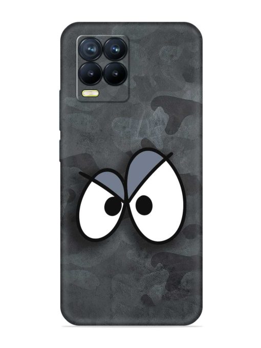 Big Eyes Night Mode Embossed Soft Silicone Case for Realme 8 (4G) Zapvi