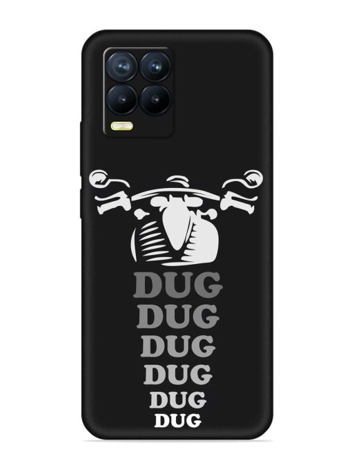 Dug Dug Dug Embossed Soft Silicone Case for Realme 8 (4G) Zapvi