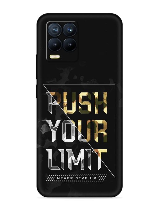 Push Your Limits Embossed Soft Silicone Case for Realme 8 (4G)