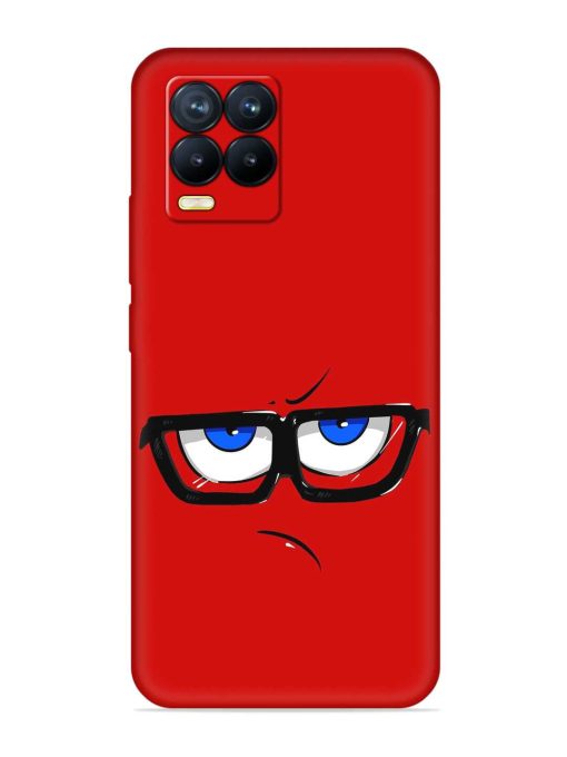 Rad Angry Face Embossed Soft Silicone Case for Realme 8 (4G)