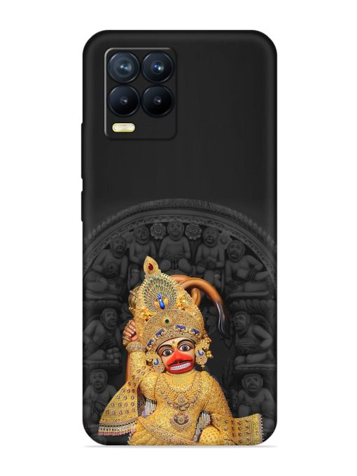 Indian Gold Hanuman Embossed Soft Silicone Case for Realme 8 (4G) Zapvi