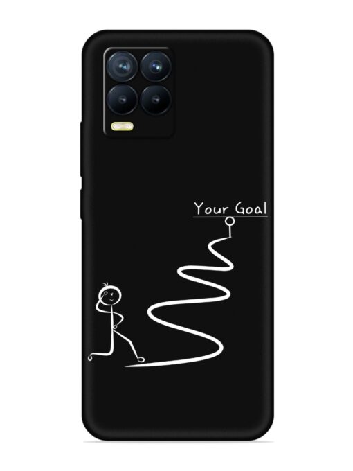 Your Goal Embossed Soft Silicone Case for Realme 8 (4G)