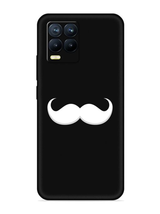 Mustache Vector Embossed Soft Silicone Case for Realme 8 (4G)