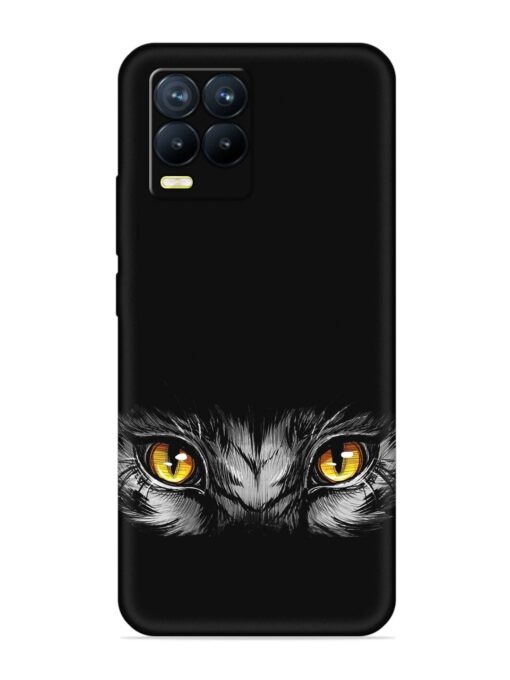 Scary Eye Embossed Soft Silicone Case for Realme 8 (4G)