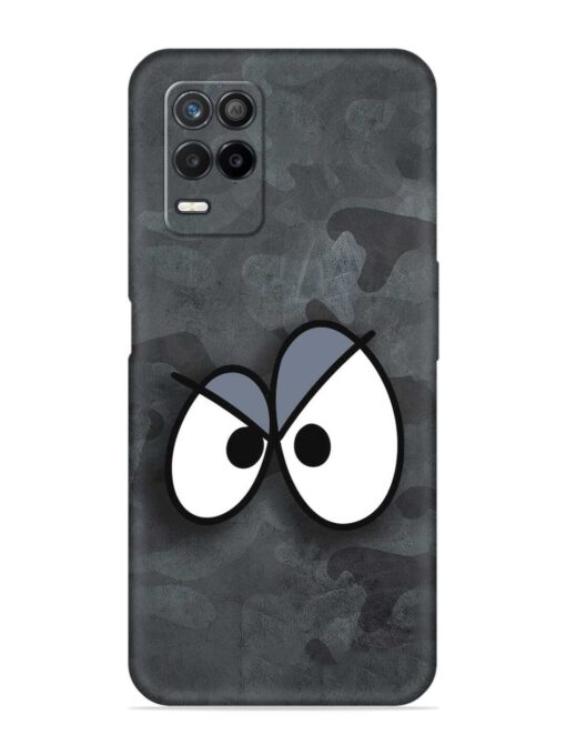 Big Eyes Night Mode Embossed Soft Silicone Case for Realme 8 (5G) Zapvi