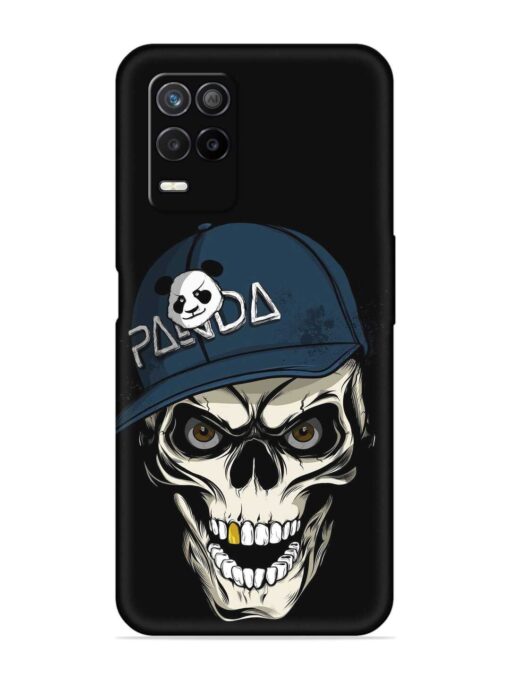 Panda Skull Embossed Soft Silicone Case for Realme 8 (5G) Zapvi