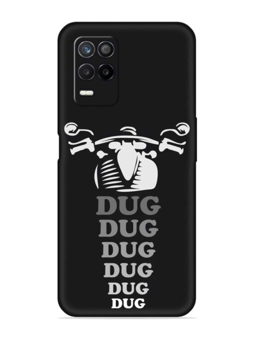 Dug Dug Dug Embossed Soft Silicone Case for Realme 8 (5G) Zapvi