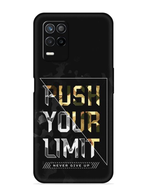 Push Your Limits Embossed Soft Silicone Case for Realme 8 (5G) Zapvi