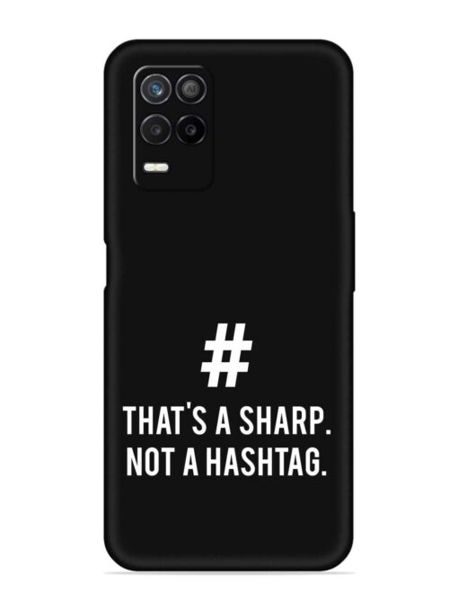 Thats Sharp Not Embossed Soft Silicone Case for Realme 8 (5G)