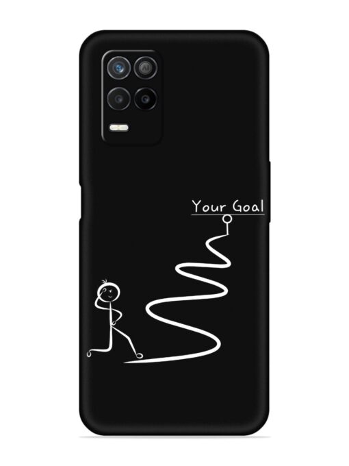 Your Goal Embossed Soft Silicone Case for Realme 8 (5G)