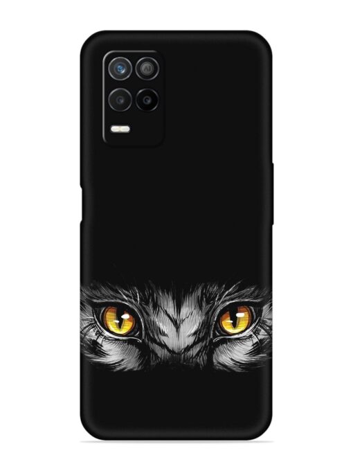 Scary Eye Embossed Soft Silicone Case for Realme 8 (5G)