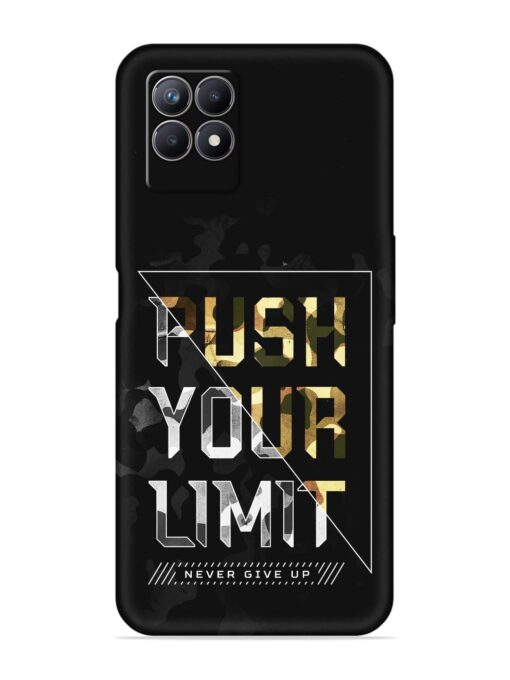 Push Your Limits Embossed Soft Silicone Case for Realme 8I