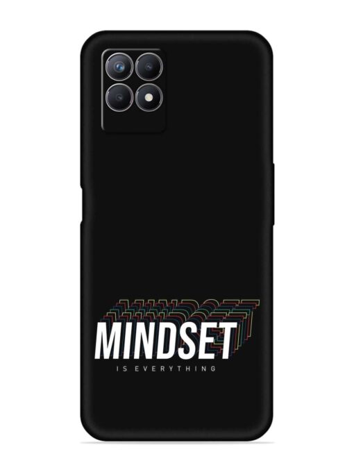 Mindset Everything Slogan Embossed Soft Silicone Case for Realme 8I Zapvi