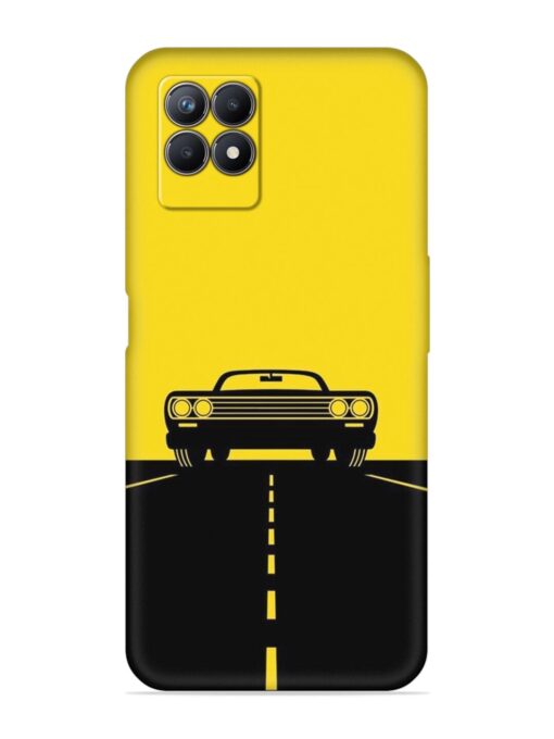 Classic Car Embossed Soft Silicone Case for Realme 8I Zapvi