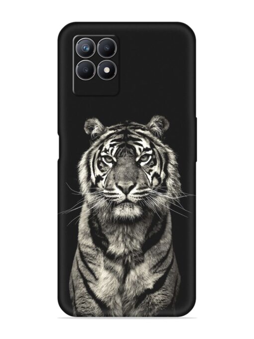 Tiger Art Embossed Soft Silicone Case for Realme 8I Zapvi