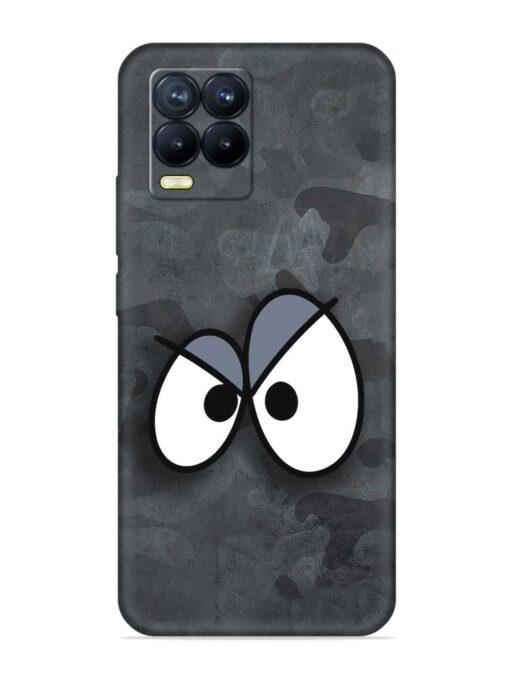 Big Eyes Night Mode Embossed Soft Silicone Case for Realme 8 Pro