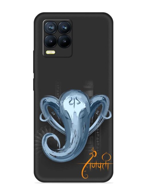 Illustration Lord Ganpati Embossed Soft Silicone Case for Realme 8 Pro