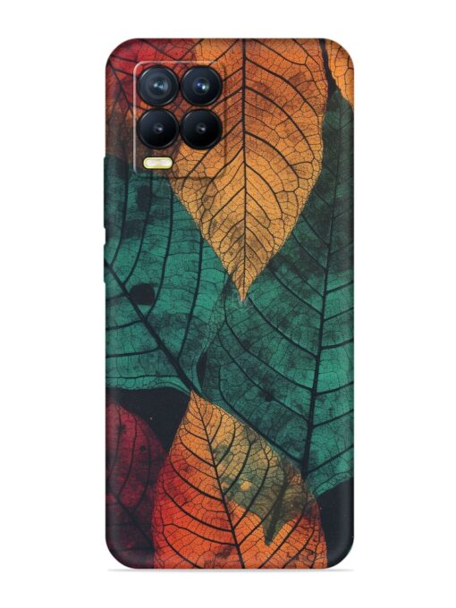 Leaves Artwork Embossed Soft Silicone Case for Realme 8 Pro Zapvi