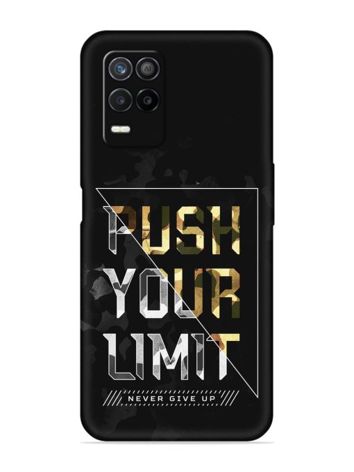 Push Your Limits Embossed Soft Silicone Case for Realme 8S (5G) Zapvi