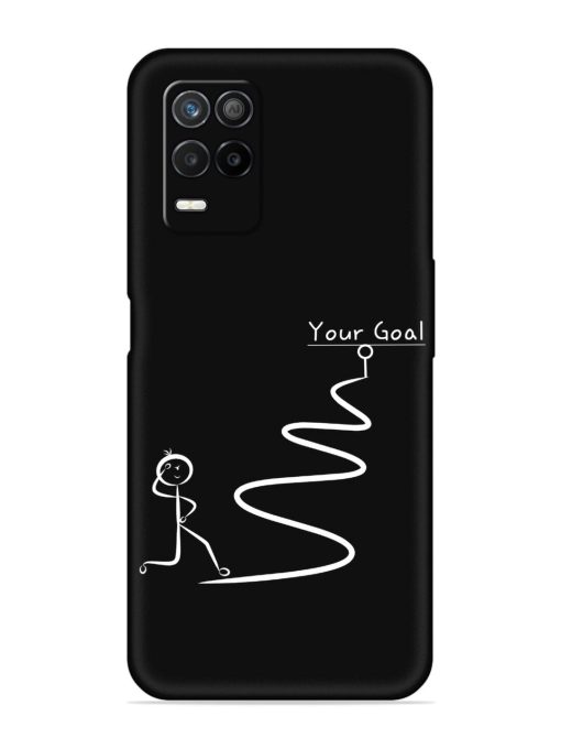 Your Goal Embossed Soft Silicone Case for Realme 8S (5G) Zapvi