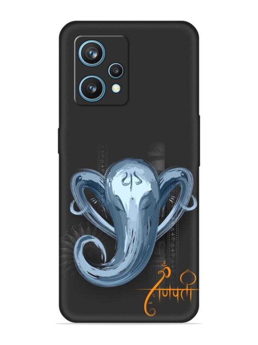 Illustration Lord Ganpati Embossed Soft Silicone Case for Realme 9 (4G)