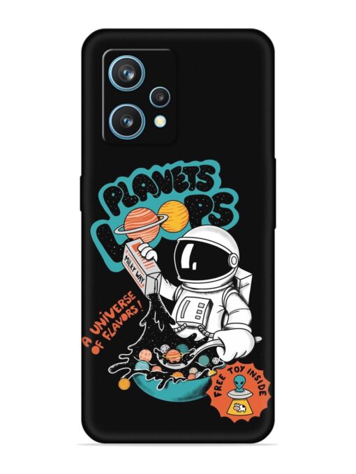 Planets Loop Embossed Soft Silicone Case for Realme 9 (4G)