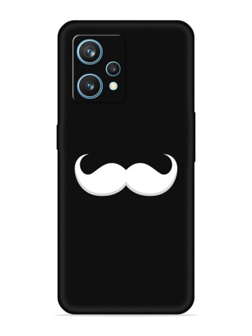 Mustache Vector Embossed Soft Silicone Case for Realme 9 (4G)