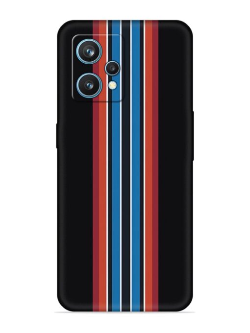 Vertical Strips Embossed Soft Silicone Case for Realme 9 (4G)