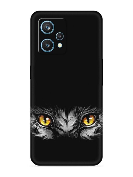 Scary Eye Embossed Soft Silicone Case for Realme 9 (4G)