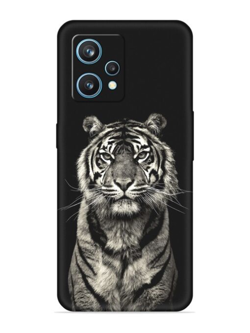 Tiger Art Embossed Soft Silicone Case for Realme 9 (4G)