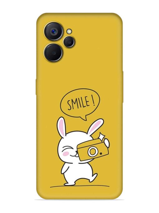 Hey Smile Please Embossed Soft Silicone Case for Realme 9I (5G) Zapvi