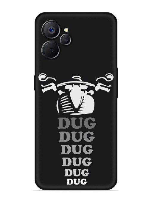 Dug Dug Dug Embossed Soft Silicone Case for Realme 9I (5G) Zapvi