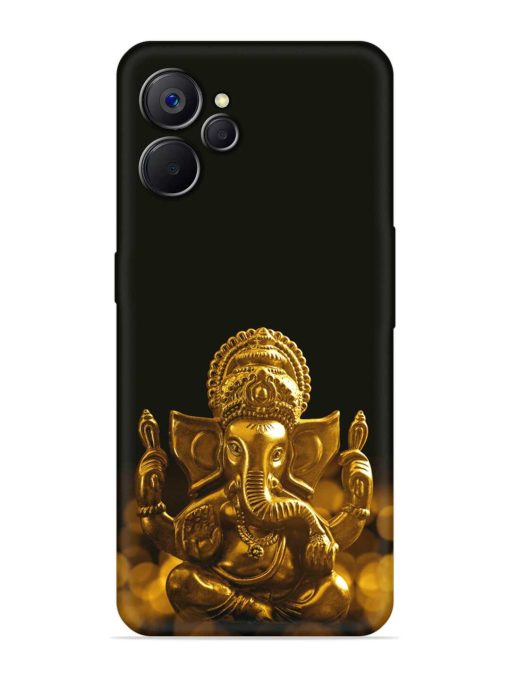 Lord Ganesha Indian Festival Embossed Soft Silicone Case for Realme 9I (5G)