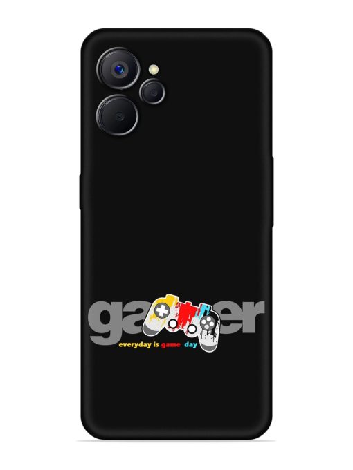 Gamer Everyday Game Embossed Soft Silicone Case for Realme 9I (5G)