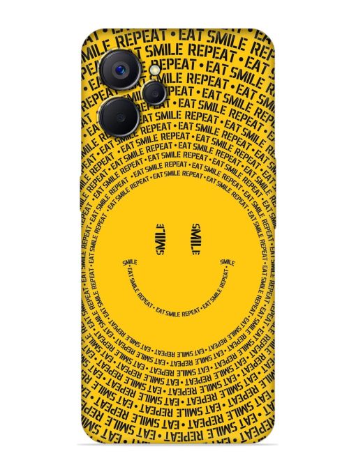 Smiley Embossed Soft Silicone Case for Realme 9I (5G)