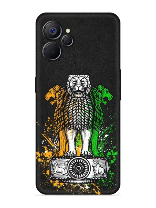 Pillars Of Ashoka Embossed Soft Silicone Case for Realme 9I (5G)