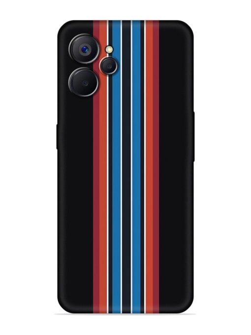 Vertical Strips Embossed Soft Silicone Case for Realme 9I (5G) Zapvi