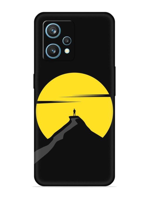 Black Ultra Vector Embossed Soft Silicone Case for Realme 9 Pro (5G) Zapvi