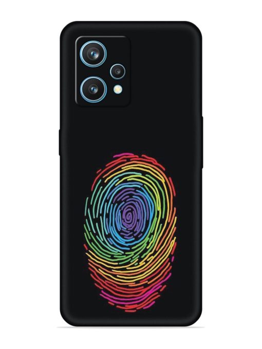 Fingerprint Of Thumb Art Embossed Soft Silicone Case for Realme 9 Pro (5G)