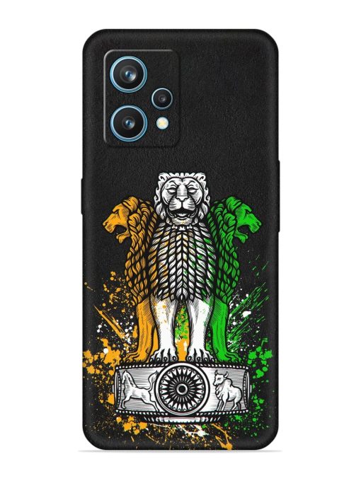 Pillars Of Ashoka Embossed Soft Silicone Case for Realme 9 Pro (5G) Zapvi