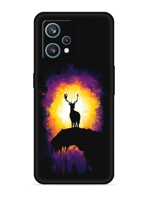 Elk Animal Art Embossed Soft Silicone Case for Realme 9 Pro (5G) Zapvi